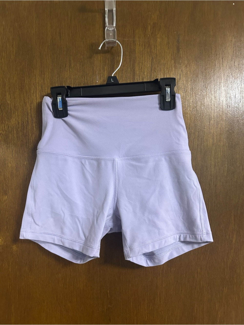 Lululemon - High-Waist Lavender Women’s Active Shorts